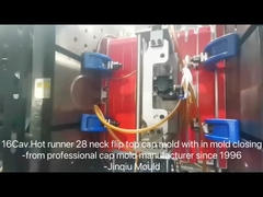 32 yarı sıcak koşucuda boşluk püskürtücüsü tetikleyici başı kalıbı kalıbı otomatik olarak kapanır