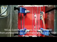 16 boşluk 2parça montaj 32mm flip kapak üst kısım soğuk koşucu