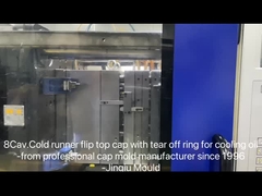 8 boşluklu 28 mm boyunlu, meyve suyu şişesi kalıbı soğuk kağıdı için hırsızlık karşıtı kapak