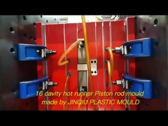 16 boşluklu yarı sıcak losyon pompası piston çubuğu kişisel bakım için PP plastik kalıp